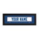 Toronto Blue Jays Custom Print Name Plate