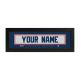 Atlanta Braves Custom Print Name Plate