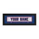 Chicago Cubs Custom Print Name Plate