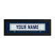 New York Yankees Custom Print Name Plate