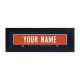 Denver Broncos Custom Print Name Plate