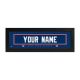 New York Giants Custom Print Name Plate