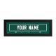 New York Jets Custom Print Name Plate