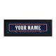 New England Patriots Custom Print Name Plate