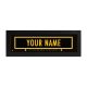 Pittsburgh Steelers Custom Print Name Plate
