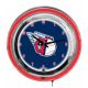 Cleveland Guardians 14 inch Neon Clock