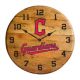 Cleveland Guardians Oak Barrel Clock