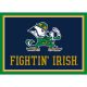 Notre Dame Fighting Irish 4x6 Leprechaun Spirit Rug