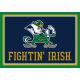 Notre Dame Fighting Irish 6x8 Leprechaun Spirit Rug