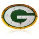 Green Bay Packers Recycled Metal Logo Lighted Sign